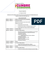 CumbreCiudadana Programa