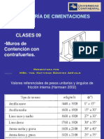 09) Ing. Cimentaciones - Clase 9 Contrafuertes (10!02!16)