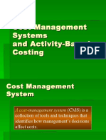 Cost Management Systems