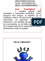 7.1. Errores Fonológicos y Ortográficos