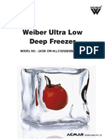 Ultra Low Deep Freezer