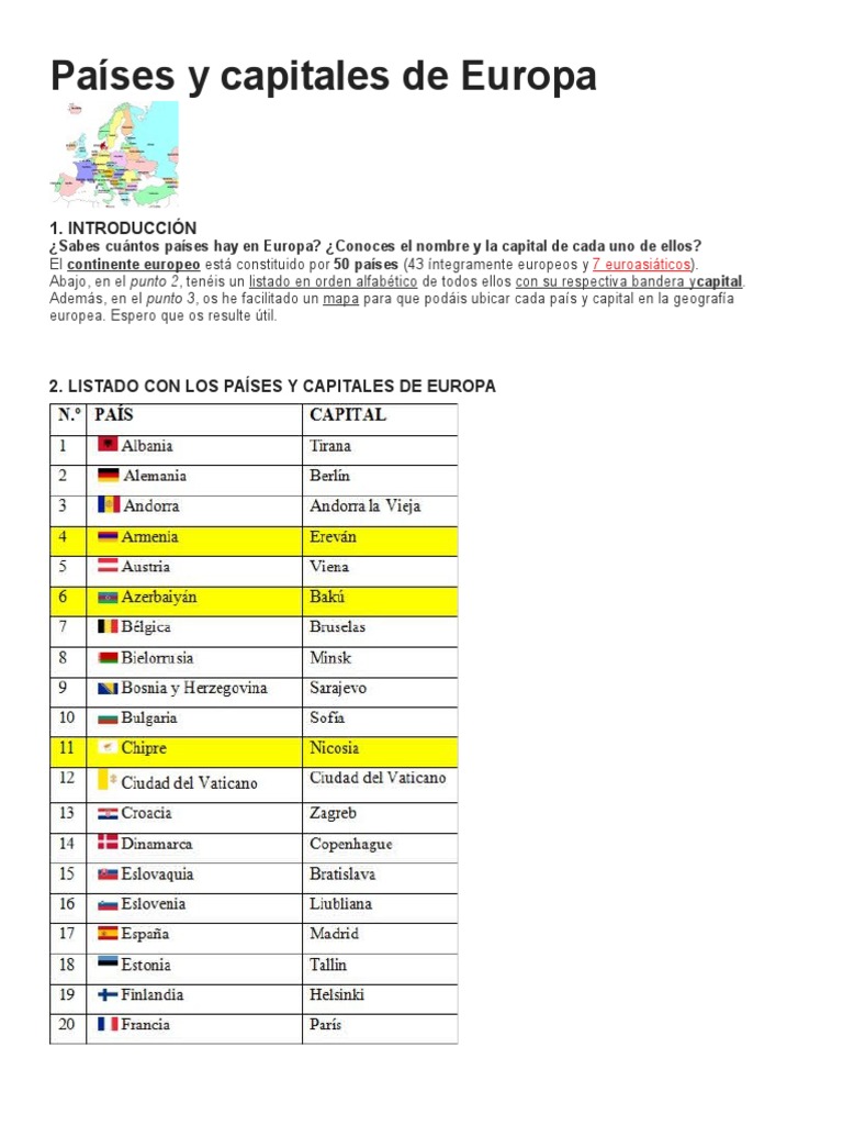 Países y capitales de Europa.docx