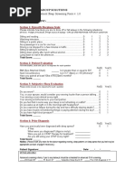 Section 1: Epworth Sleepiness Scale