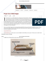 Proper Use of Weld Gages - Welding Answers