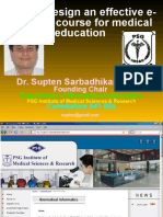 How To Design An Effective E-Learning Course For Medical Education
