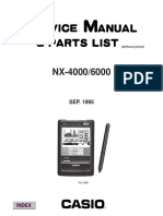 Casio Digital Diary NX4000-6000