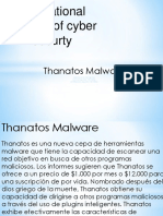 Thanatos Malware Iics