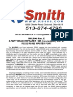 Mhubx8 RS485 Manual 10 1 2013 PDF