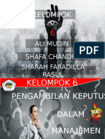 Pengambilan Keputusan Dalam Manajemen