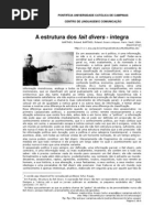A estrutura dos Fait Divers - por Roland Barthes
