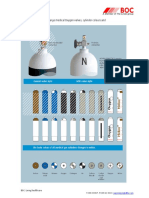 Representation of Future Large Medical Oxygen Valves, Cylinder Colours and Markings