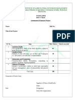 Summer Project Evaluation Sheet-Final