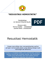 Resusitasi Hemostatik