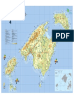 Mapa de Las Islas Baleares