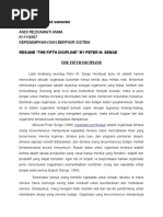 Download Resume Buku the Fifth Disiplin by kia SN311213629 doc pdf