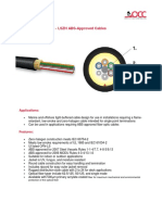D-Series Distribution - LSZH ABS-Approved Cables: Applications