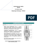 Pathology of Joints