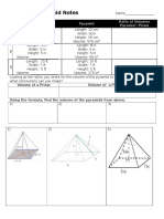 Volume of Pyramids