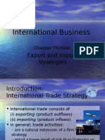 Chapter 13 - Export and Import Strategies (L)