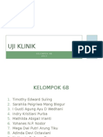 Uji Klinik