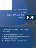 Gizi Pada Usia Lanjut