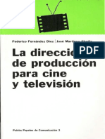 La Dirección de Produccion para Cine y TV