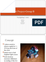 Final Project-Group B: "Firefighting" Robot