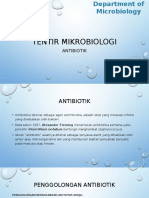 TENTIR MIKROBIOLOGI  BIOMOL antibiotik