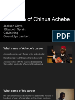 Later Life of Chinua Achebe