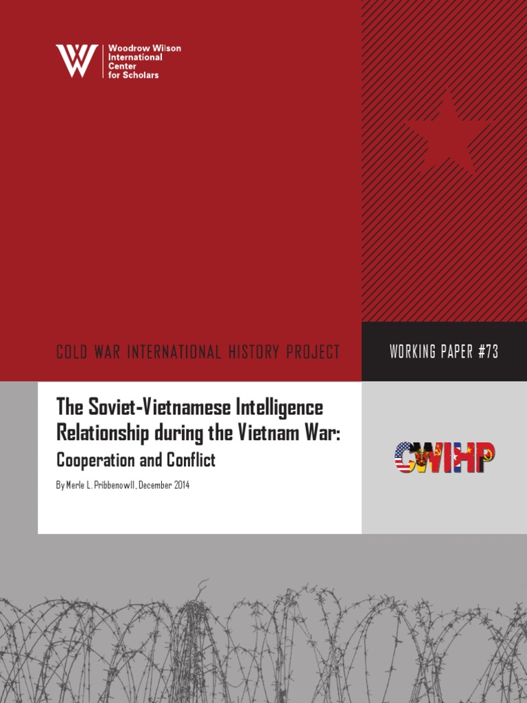 Cwihp Working Paper 73 Soviet Vietnamese Intelligence Relationship