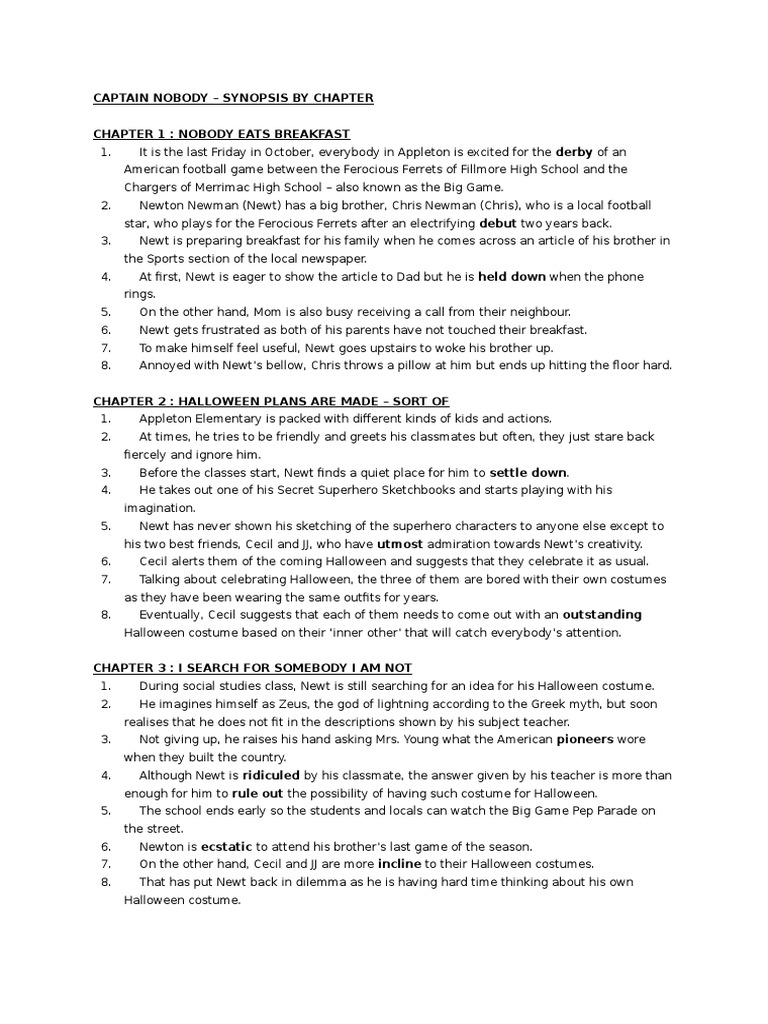 Captain nobody conflict picture