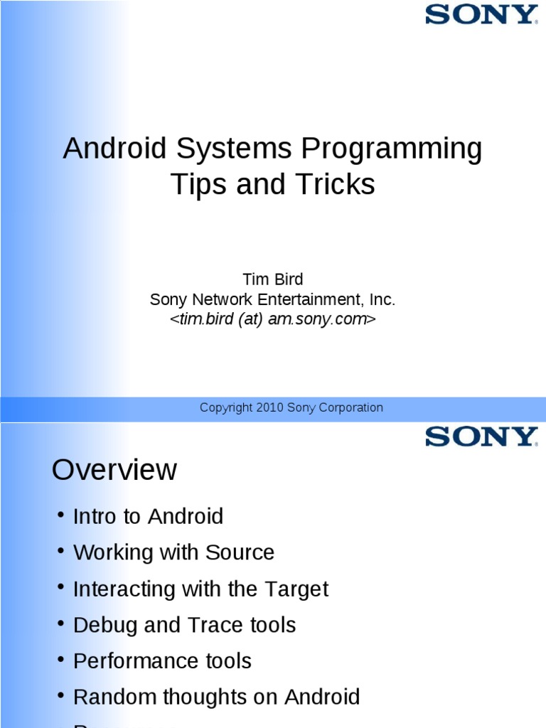 Android Tips and Tricks 2010 10 | PDF | Android (Operating System ...