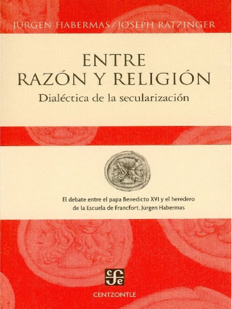 Habermas Jurgen y Ratzinger Entre Razon y Religion 1 | PDF | Democracia