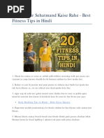 Download AchiSehatBananeKaRaaz20FitnessTipsinHindibyGovindSN311252166 doc pdf