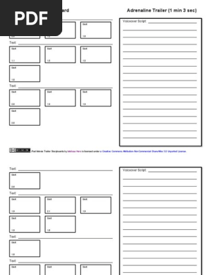 ipad imovie trailer storyboards