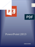 Apostila PowerPoint 2013