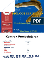 BIOLOGI PERIKANAN Kontrak Kuliah Dan Pengenalan Materi Biologi Perikanan