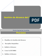 Gestión del alcance del proyecto: crear la EDT/WBS