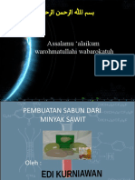 Pembuatan Sabun DR Minyak Sawit