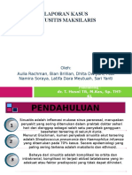 Laporan Kasus Sinusitis Maksilaris