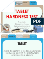 Tablet Hardness Test
