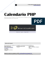 Calendario Php Texto Completo