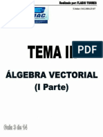 Tema 3 - Álgebra Vectorial I