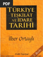 Lber Ortaylı-Türkiye Teşkilat Ve İdare Tarihi PDF