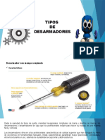 Tipos de Desarmadores