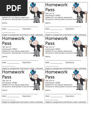 Homework Pass