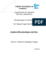 1- Analisis Microbiologico Del Aire