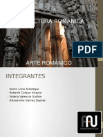 arquitectura romanica analisis upt