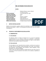 Informe Psicologico Wais 4