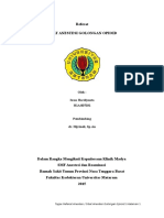 Referat Obat Anestesi Golongan Opioid - Iwan Hardiyanta